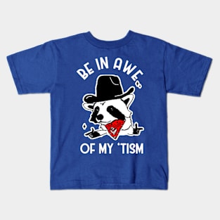 Be-In-Awe-Of-My-Tism Kids T-Shirt